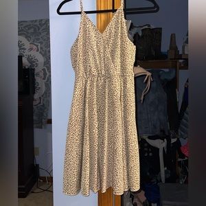Leopard Cami Dress NWOT